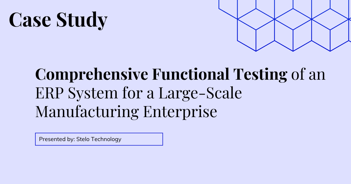 Functional Testing for Manufacturing